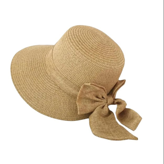Ütülenebilir Yıkanabilir Puantiyeli Lora Vizör Hasır Şapka Plaj Şapkası.kadın Hasır Şapka