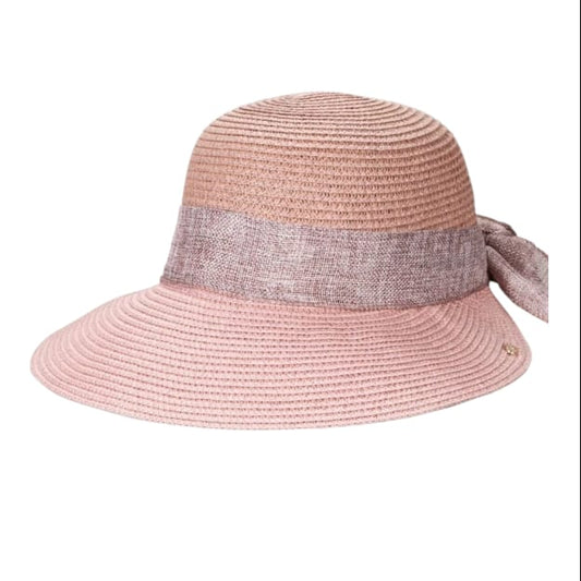 Ütülenebilir Yıkanabilir Puantiyeli Lora Vizör Hasır Şapka Plaj Şapkası.kadın Hasır Şapka