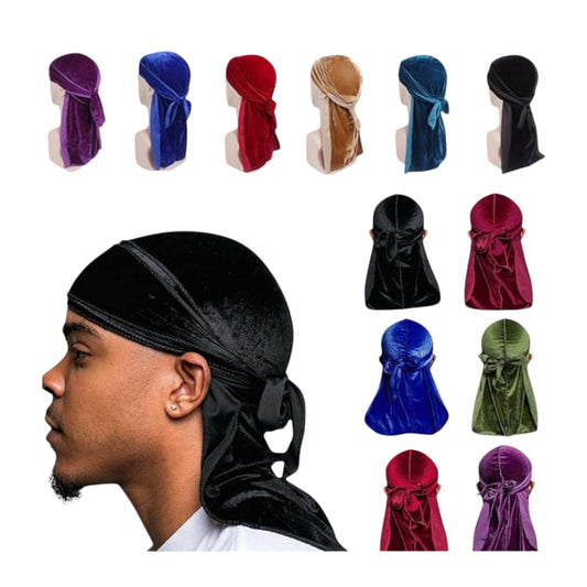 Kadife Kumaş Durag Bandana