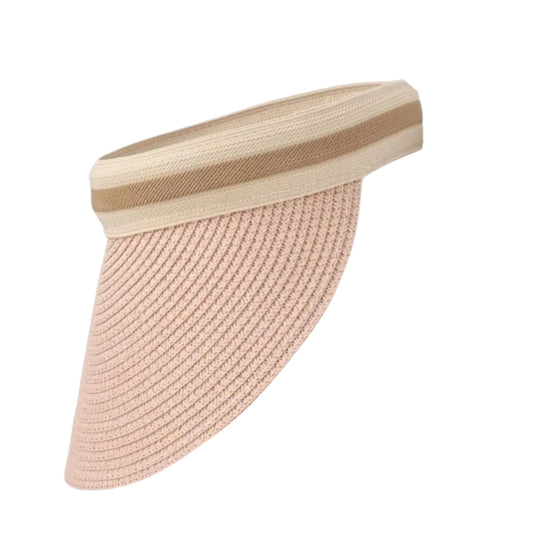 Ayarlanabilir Yıkanabilir Vizör Şapka Plaj Şapkası Hasır Şapka Kadın Şapka